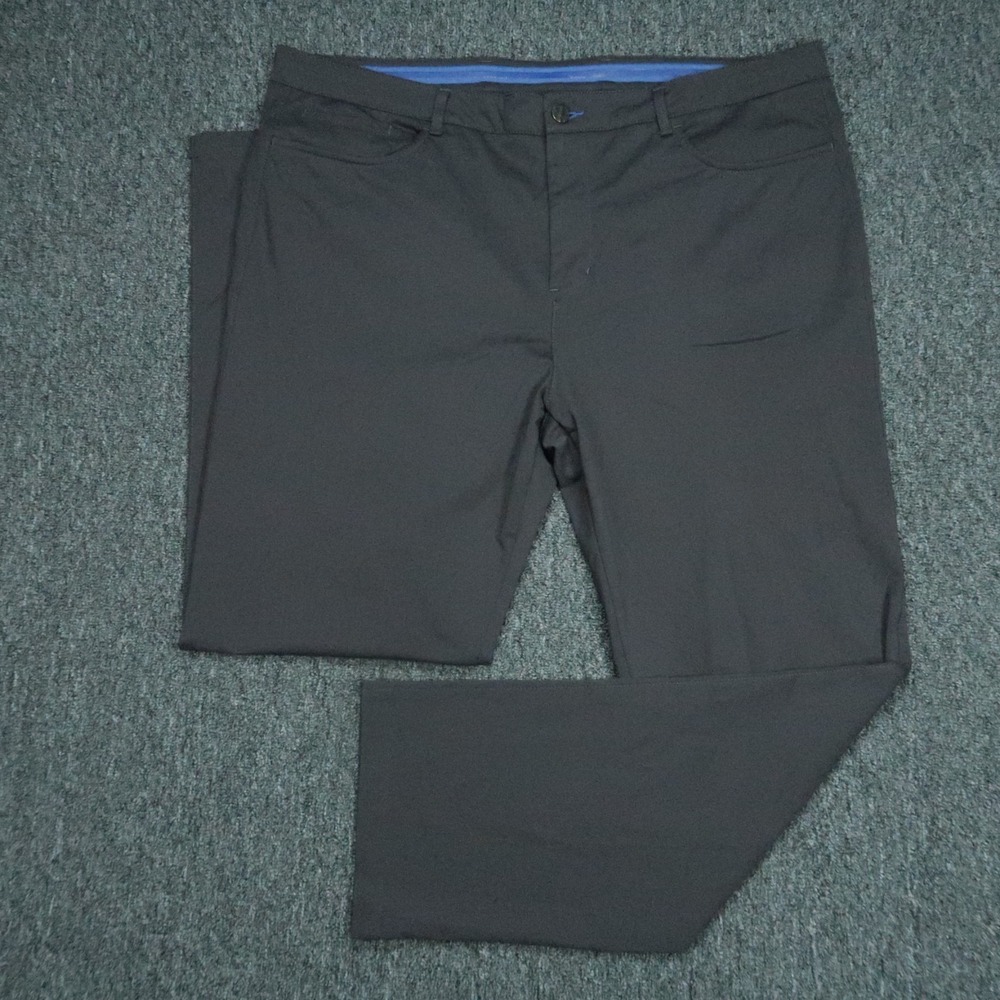 Twillory Pants Mens 40x32 Gray Tailored Fit Performance Stretch Zip Pocket